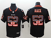 Nike Bears 52 Khalil Mack Black USA Flag Fashion Limited Jerseys,baseball caps,new era cap wholesale,wholesale hats